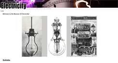 Desktop Screenshot of electricmuseum.com